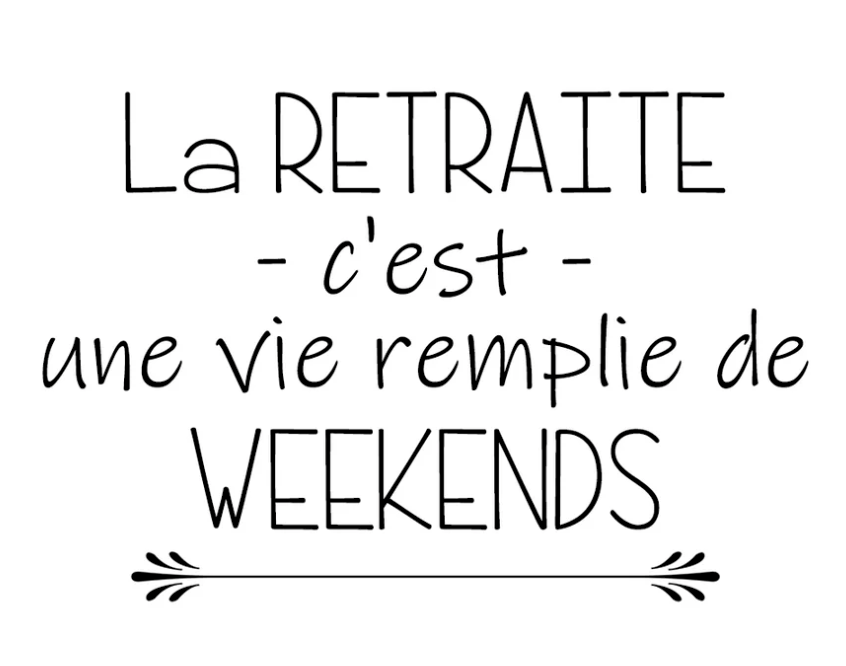 Verre à vin - Retraite