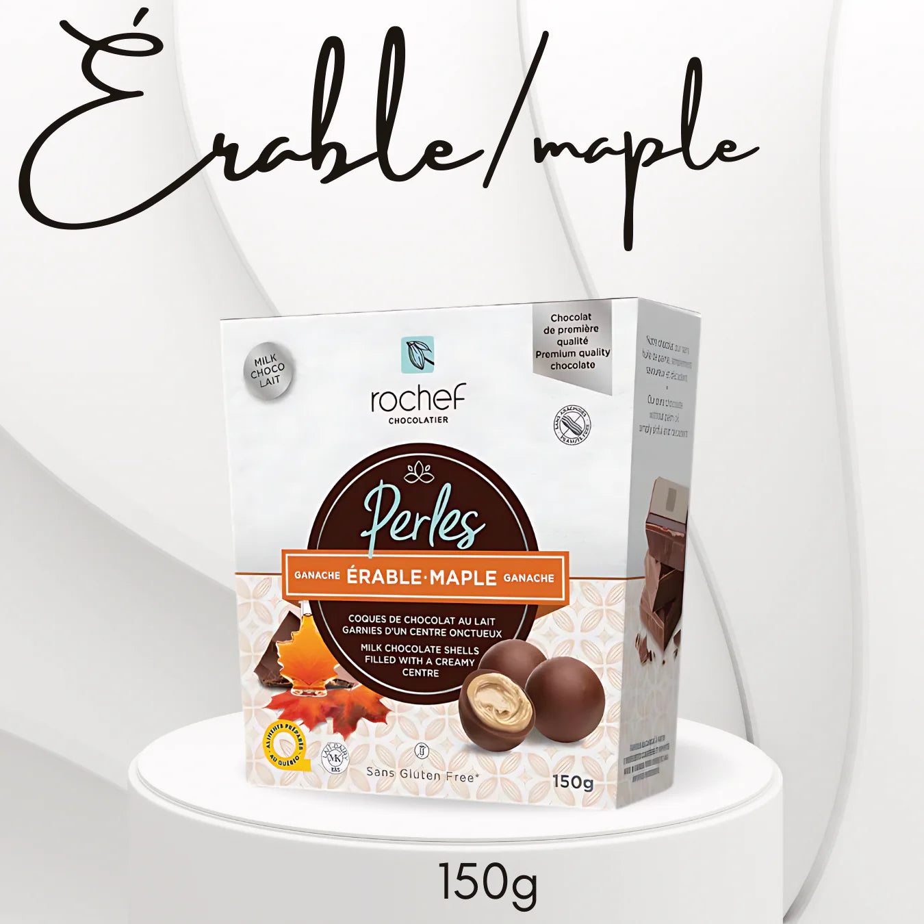 Perles de chocolat au lait - Érable